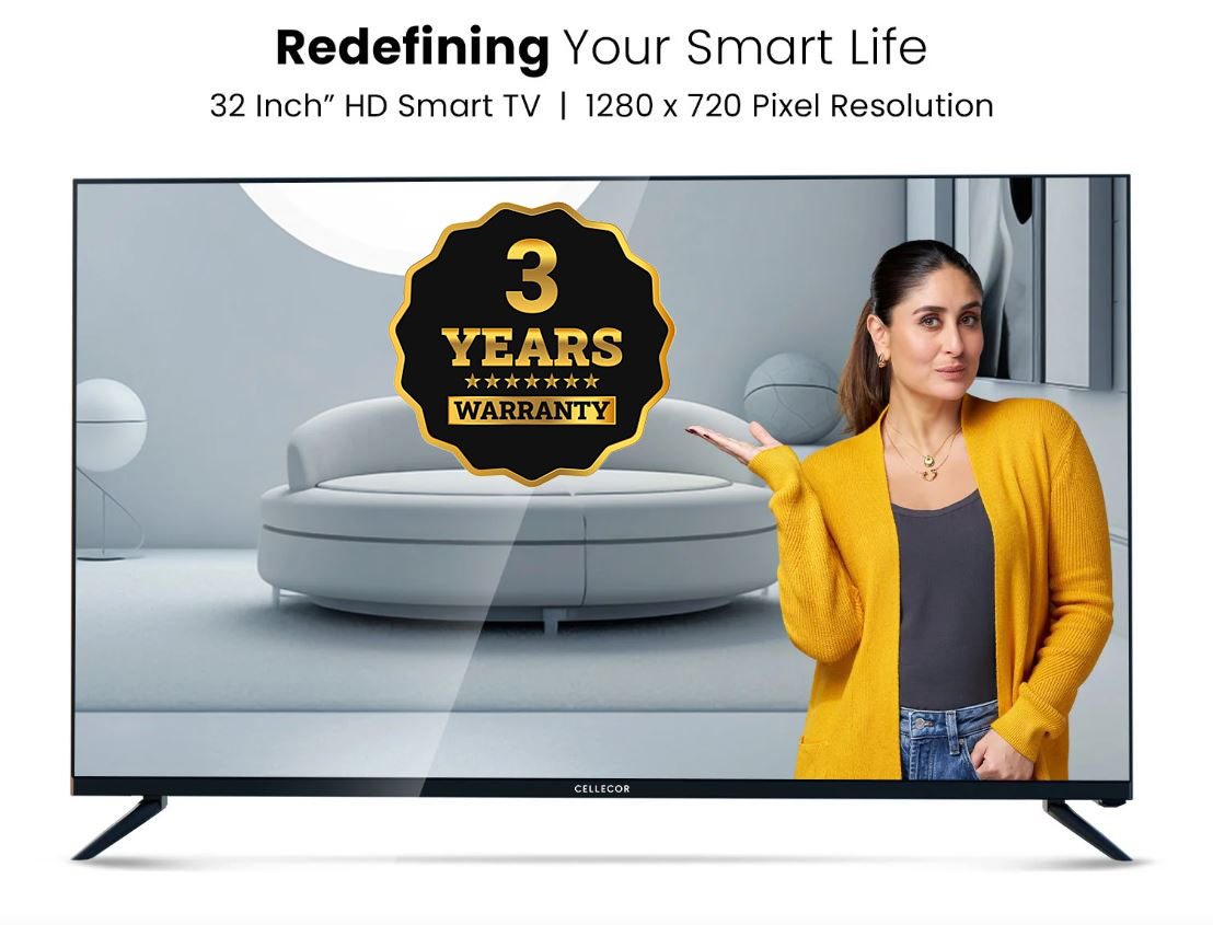 Cellecor CK-43MT Plus (43 inch) Price : 20000 